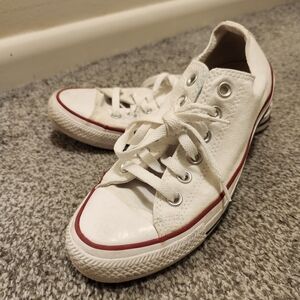 White Converse All Stars